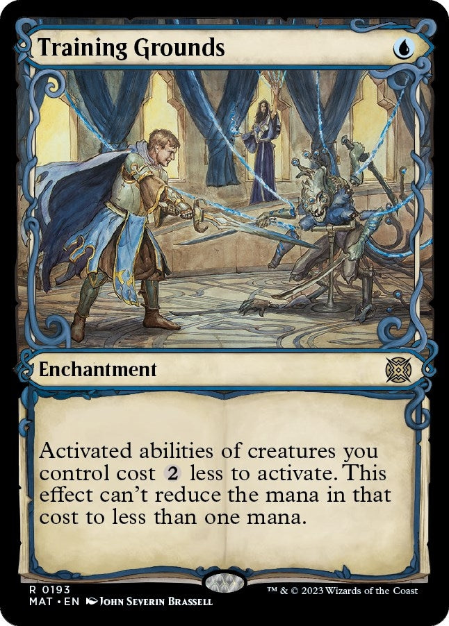 Image for Training Grounds (Halo Foil) (193) (MAT) - Magic: The Gathering