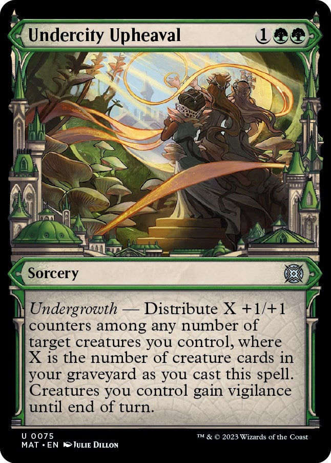 Image for Undercity Upheaval (Showcase) (75) (MAT) - Magic: The Gathering