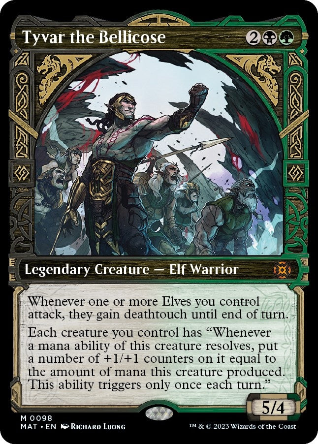 Image for Tyvar the Bellicose (Showcase) (98) (MAT) - Magic: The Gathering