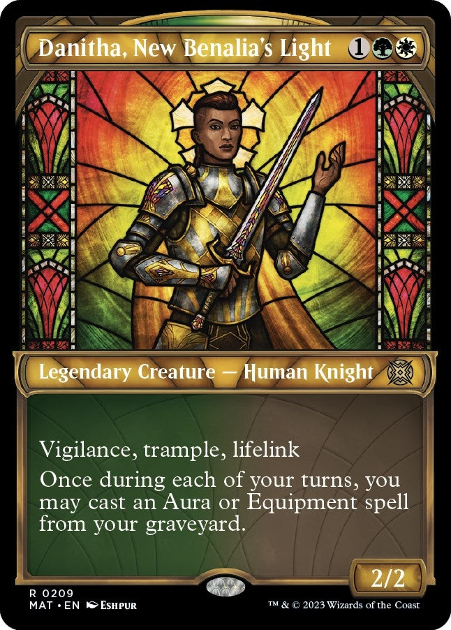 Image for Danitha, New Benalia's Light (Halo Foil) (209) (MAT) - Magic: The Gathering