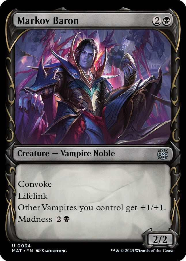 Image for Markov Baron (Showcase) (64) (MAT) - Magic: The Gathering