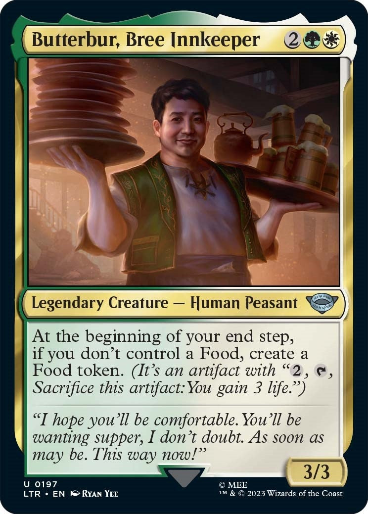 Image for Butterbur, Bree Innkeeper (197) (LTR) - Magic: The Gathering