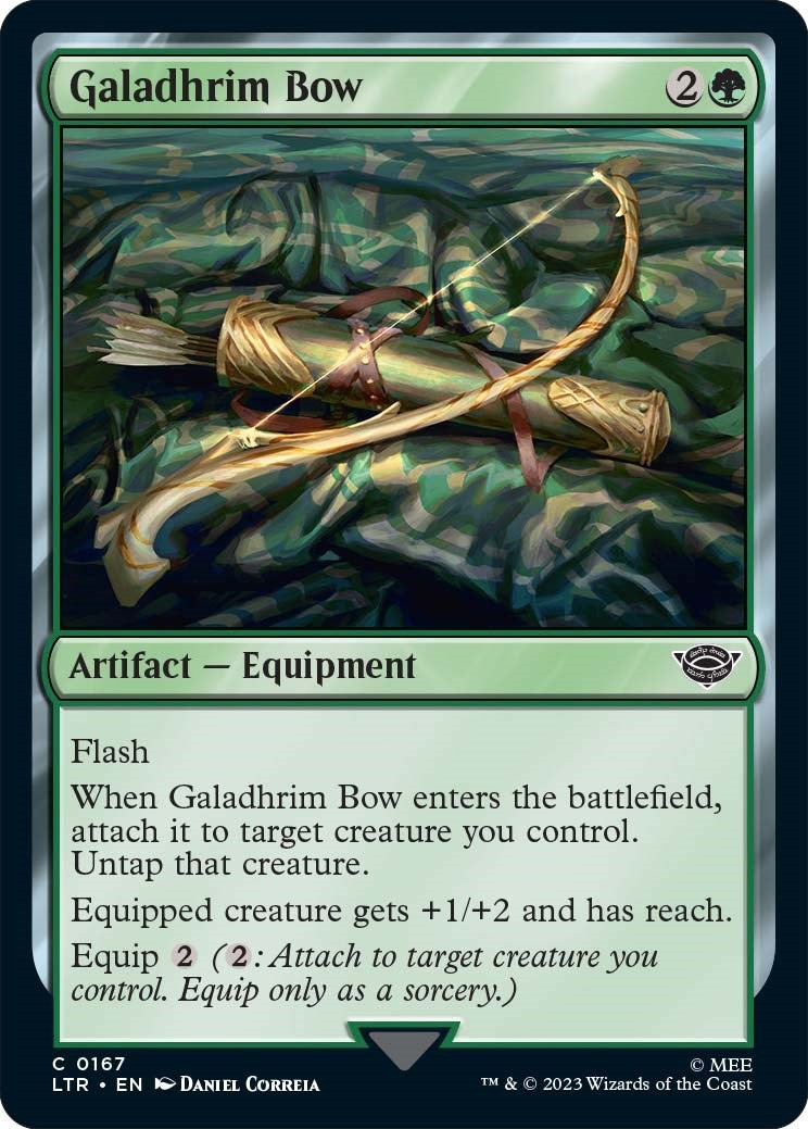 Image for Galadhrim Bow (167) (LTR) - Magic: The Gathering