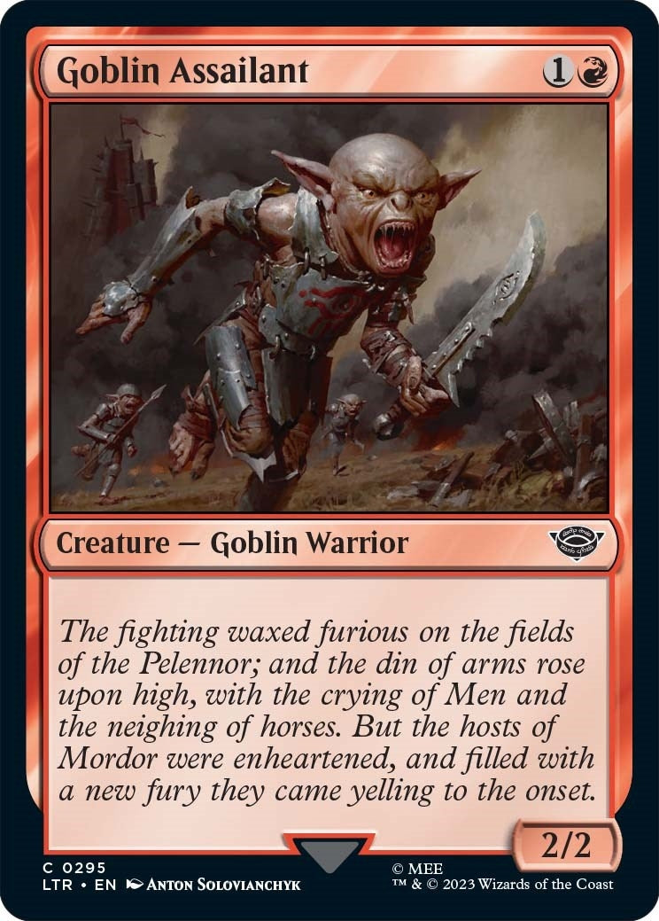 Image for Goblin Assailant (295) (LTR) - Magic: The Gathering