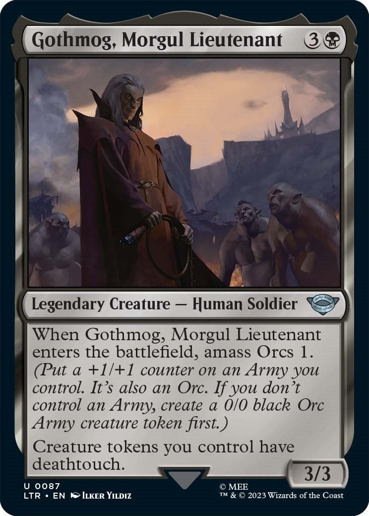 Image for Gothmog, Morgul Lieutenant (87) (LTR) - Magic: The Gathering