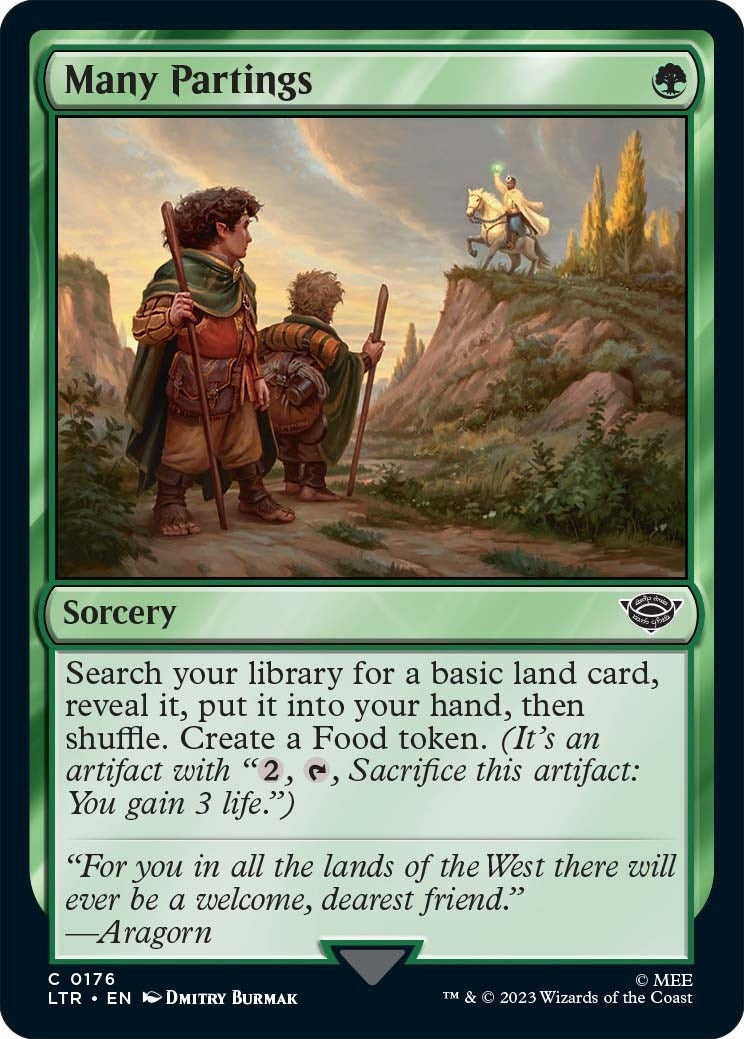 Image for Many Partings (176) (LTR) - Magic: The Gathering
