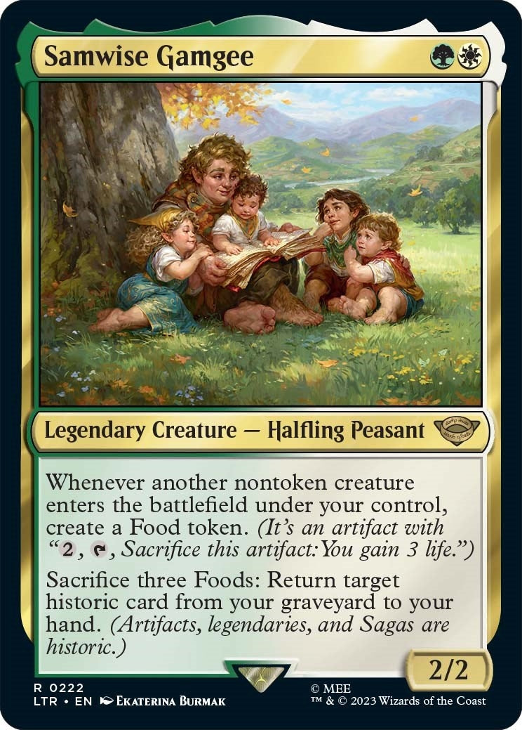 Image for Samwise Gamgee (222) (LTR) - Magic: The Gathering