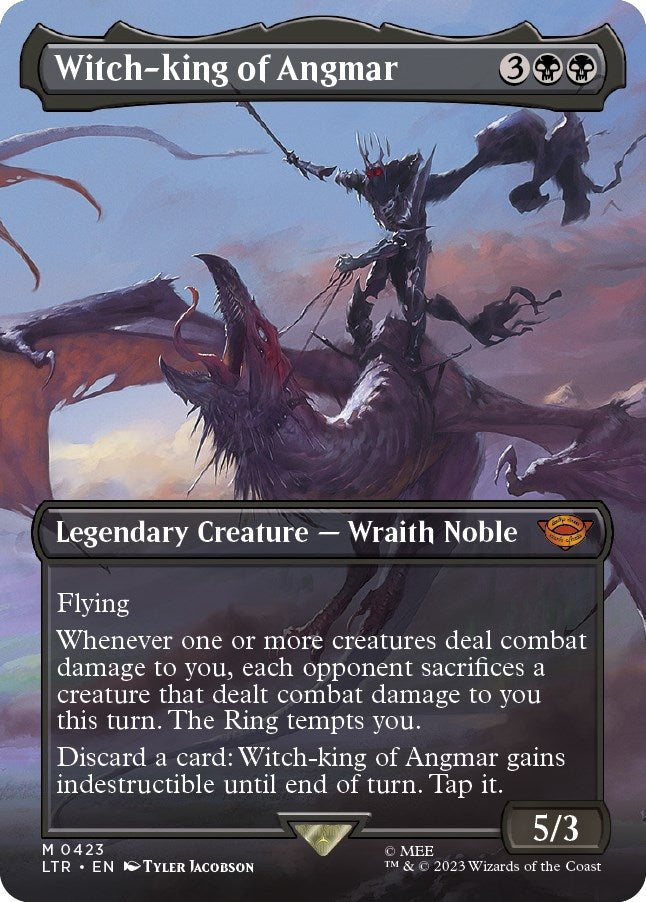 Image for Witch-king of Angmar (Borderless) (423) (LTR) - Magic: The Gathering