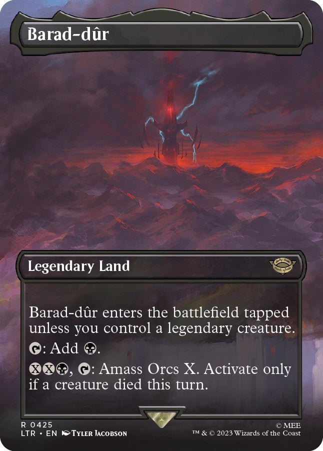 Image for Barad-dur (0425) (Borderless) (425) (LTR) - Magic: The Gathering
