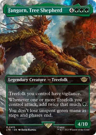 Image for Fangorn, Tree Shepherd (Borderless) (415) (LTR) - Magic: The Gathering