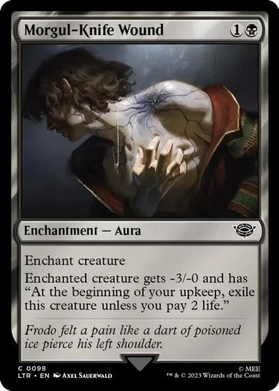 Image for Morgul-Knife Wound (98) (LTR) - Magic: The Gathering