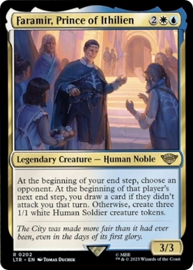Image for Faramir, Prince of Ithilien (202) (LTR) - Magic: The Gathering