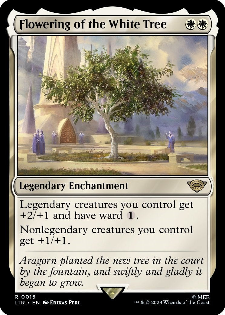 Image for Flowering of the White Tree (15) (LTR) - Magic: The Gathering