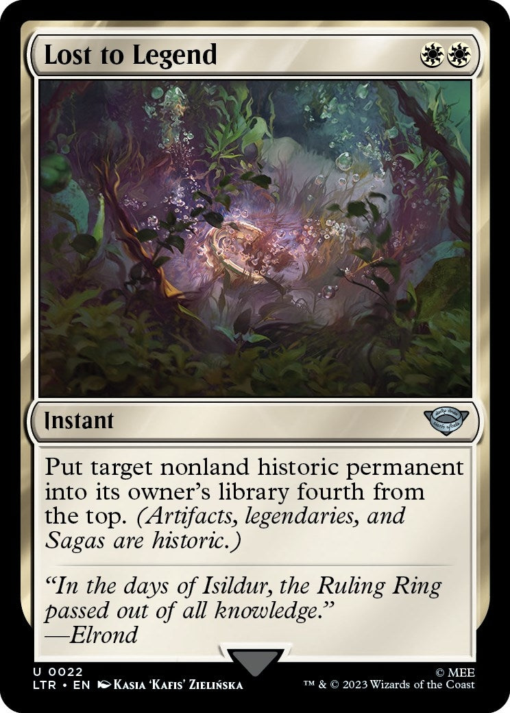 Image for Lost to Legend (22) (LTR) - Magic: The Gathering