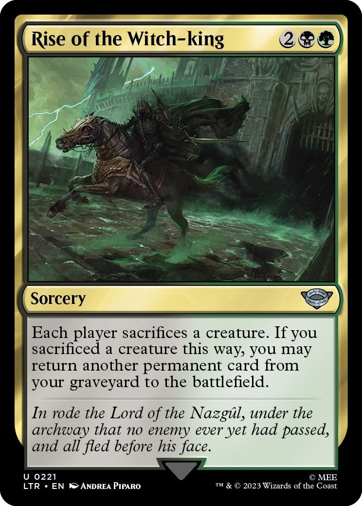 Image for Rise of the Witch-king (221) (LTR) - Magic: The Gathering