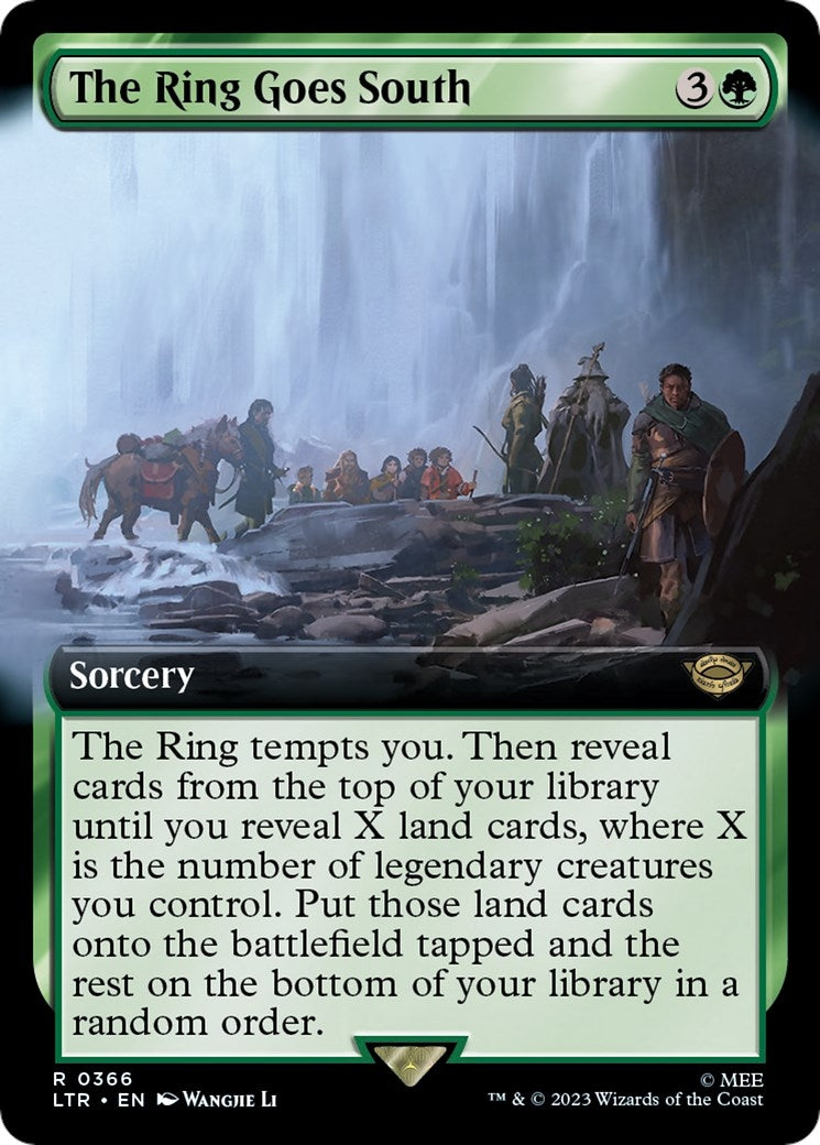 Image for The Ring Goes South (Extended Art) (366) (LTR) - Magic: The Gathering