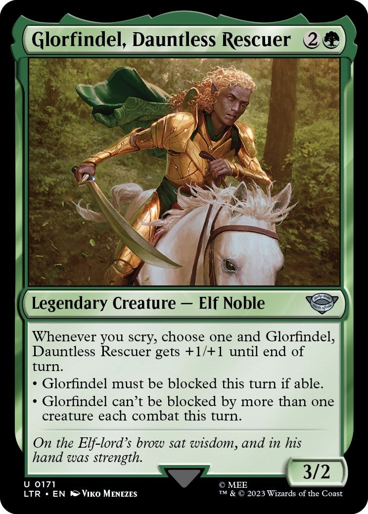 Image for Glorfindel, Dauntless Rescuer (171) (LTR) - Magic: The Gathering