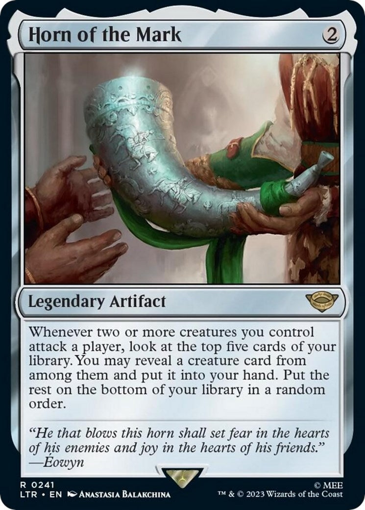 Image for Horn of the Mark (241) (LTR) - Magic: The Gathering