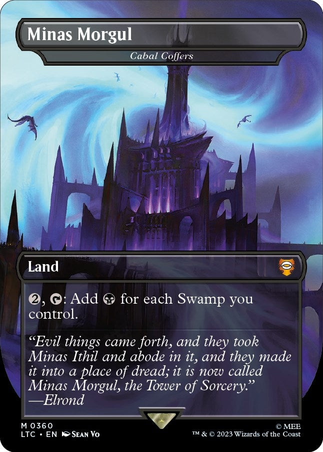 Image for Minas Morgul - Cabal Coffers (Borderless) (360) (LTC) - Magic: The Gathering