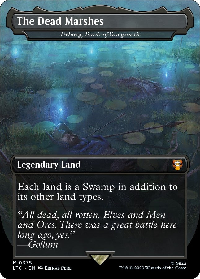 Image for The Dead Marshes - Urborg, Tomb of Yawgmoth (Borderless) (375) (LTC) - Magic: The Gathering