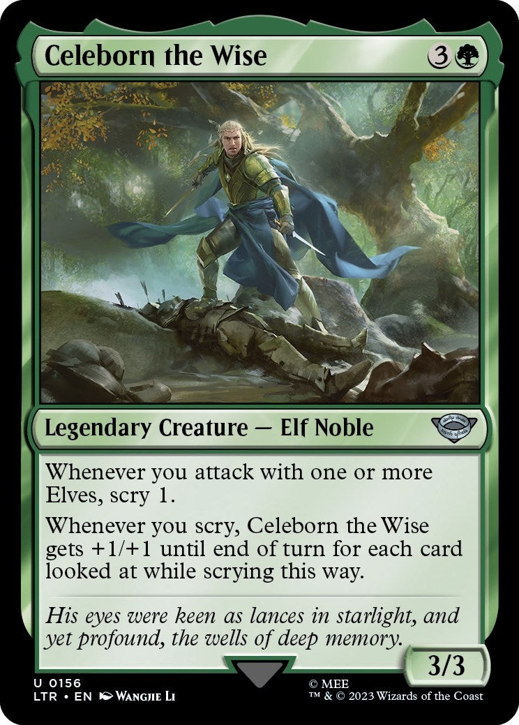 Image for Celeborn the Wise (156) (LTR) - Magic: The Gathering