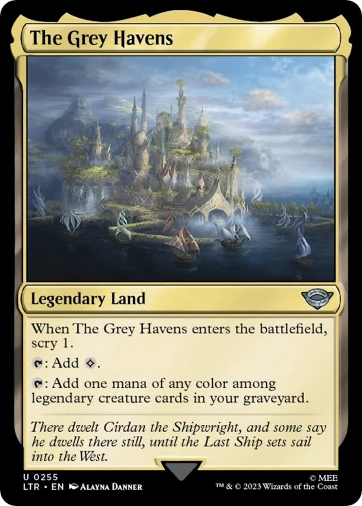 Image for The Grey Havens (255) (LTR) - Magic: The Gathering