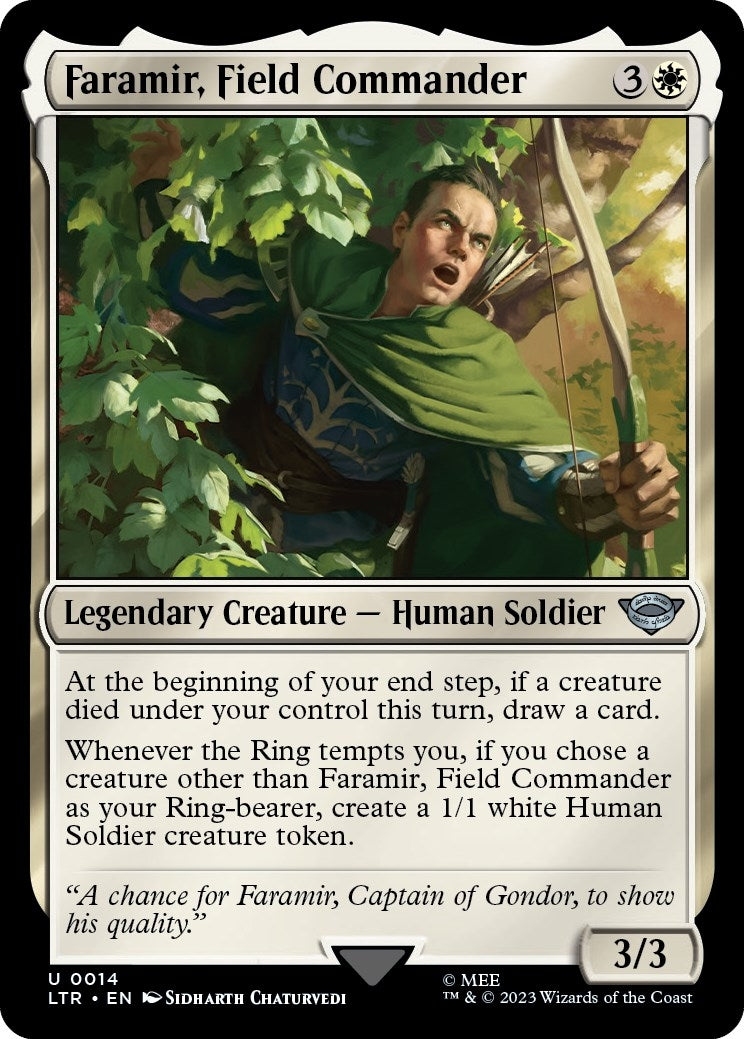 Image for Faramir, Field Commander (14) (LTR) - Magic: The Gathering