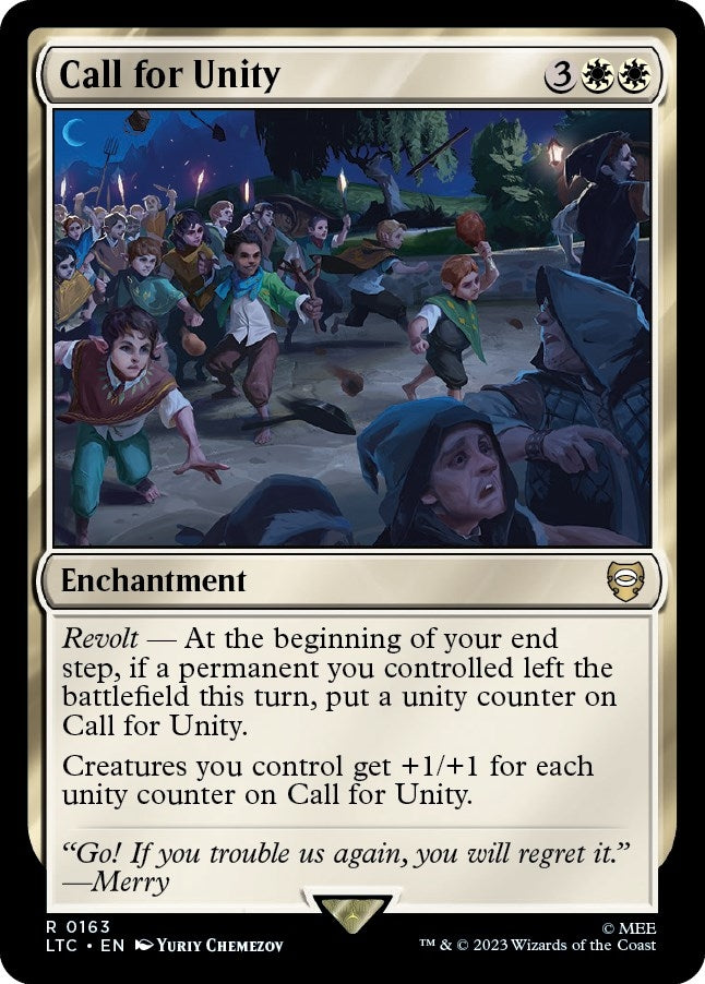 Image for Call for Unity (163) (LTC) - Magic: The Gathering