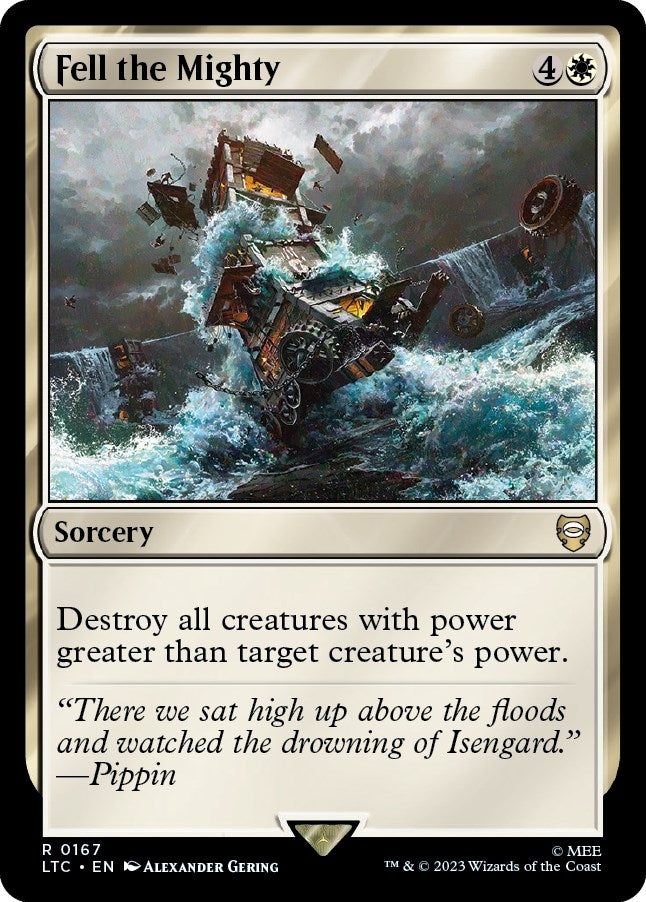 Image for Fell the Mighty (167) (LTC) - Magic: The Gathering