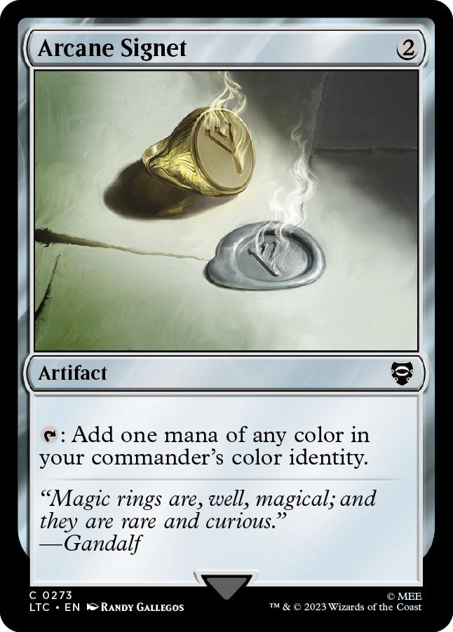 Image for Arcane Signet (273) (LTC) - Magic: The Gathering