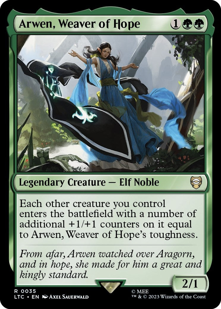 Image for Arwen, Weaver of Hope (35) (LTC) - Magic: The Gathering