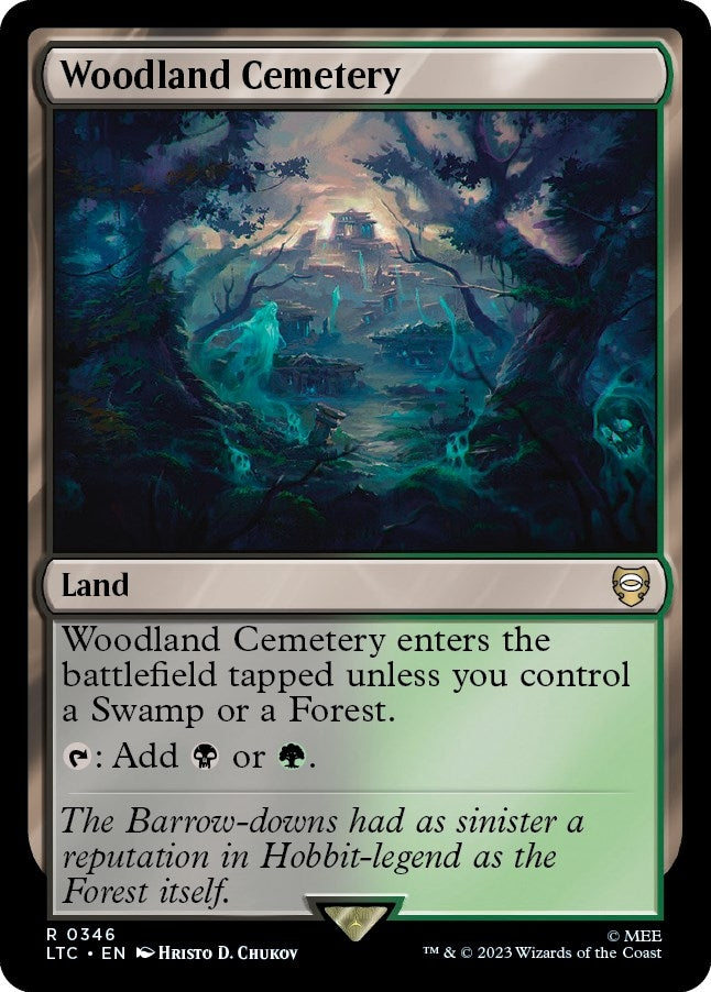 Image for Woodland Cemetery (346) (LTC) - Magic: The Gathering