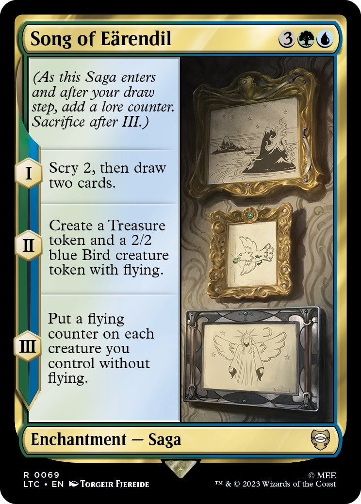 Image for Song of Earendil (69) (LTC) - Magic: The Gathering