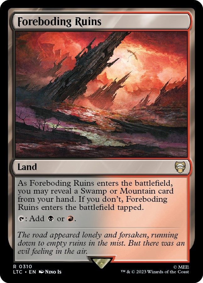 Image for Foreboding Ruins (310) (LTC) - Magic: The Gathering