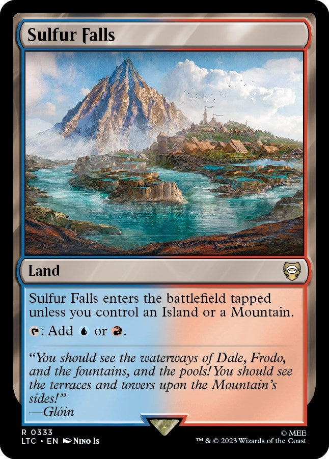 Image for Sulfur Falls (333) (LTC) - Magic: The Gathering