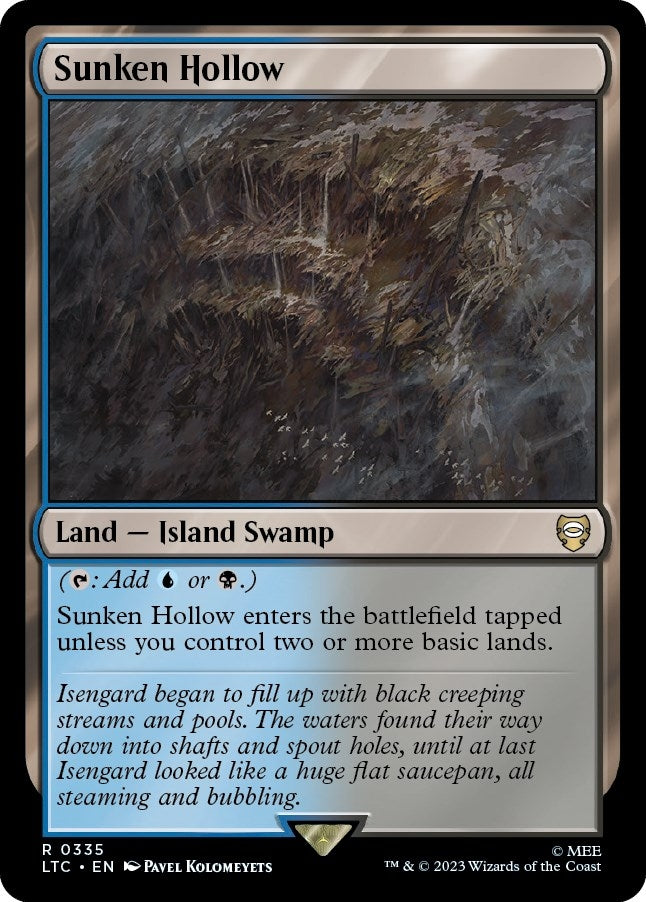 Image for Sunken Hollow (335) (LTC) - Magic: The Gathering