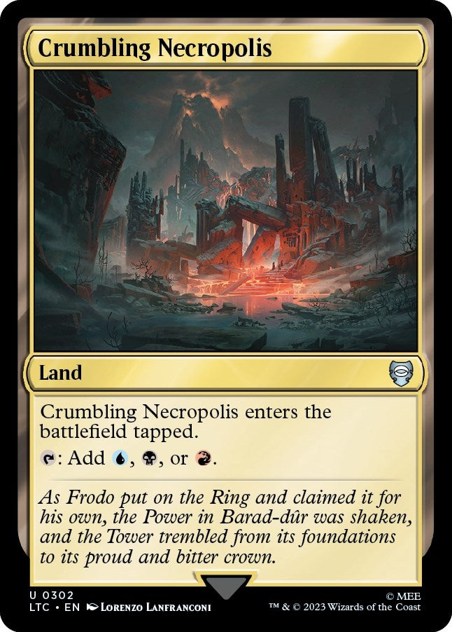Image for Crumbling Necropolis (302) (LTC) - Magic: The Gathering