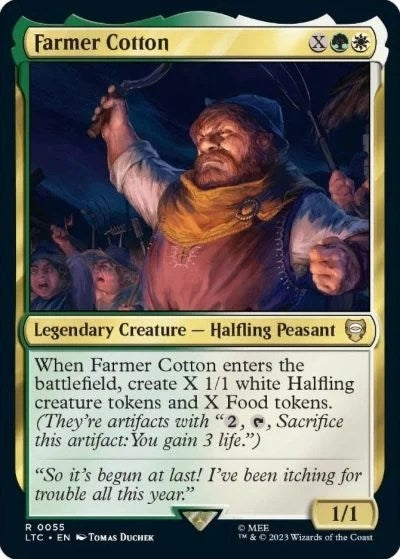 Image for Farmer Cotton (55) (LTC) - Magic: The Gathering