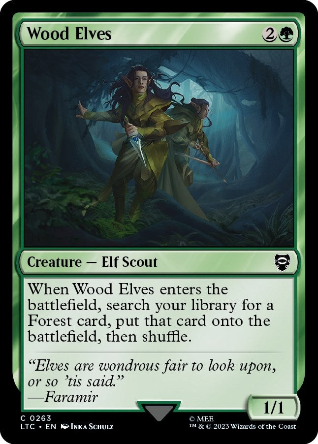 Image for Wood Elves (263) (LTC) - Magic: The Gathering