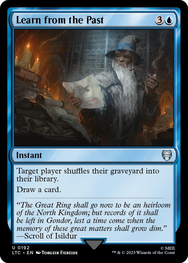Image for Learn from the Past (192) (LTC) - Magic: The Gathering