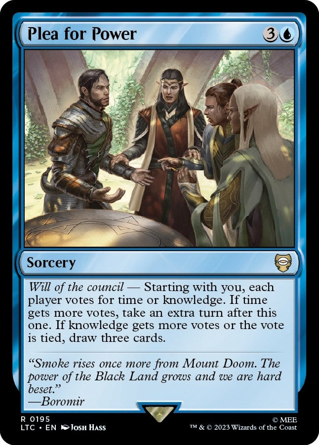 Image for Plea for Power (195) (LTC) - Magic: The Gathering