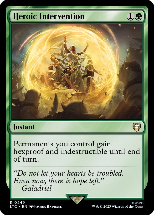 Image for Heroic Intervention (249) (LTC) - Magic: The Gathering