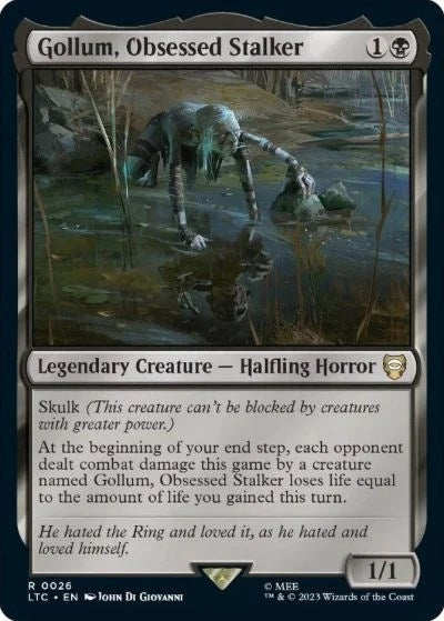 Image for Gollum, Obsessed Stalker (26) (LTC) - Magic: The Gathering