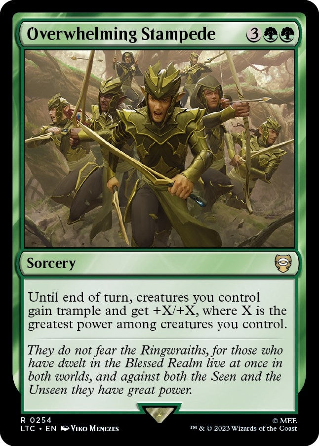 Image for Overwhelming Stampede (254) (LTC) - Magic: The Gathering