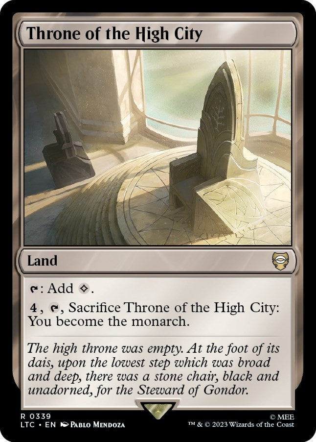 Image for Throne of the High City (339) (LTC) - Magic: The Gathering