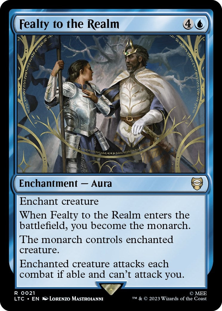 Image for Fealty to the Realm (21) (LTC) - Magic: The Gathering