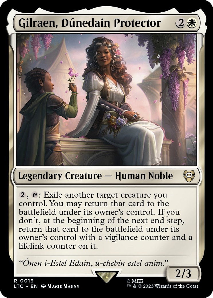 Image for Gilraen, Dunedain Protector (13) (LTC) - Magic: The Gathering