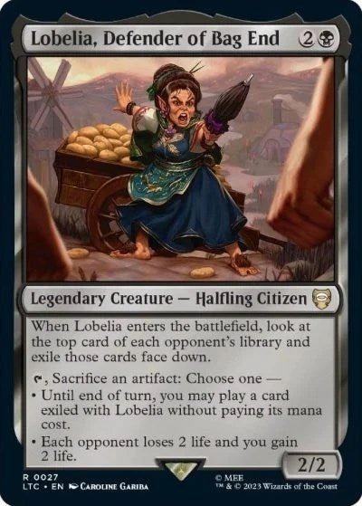 Image for Lobelia, Defender of Bag End (27) (LTC) - Magic: The Gathering
