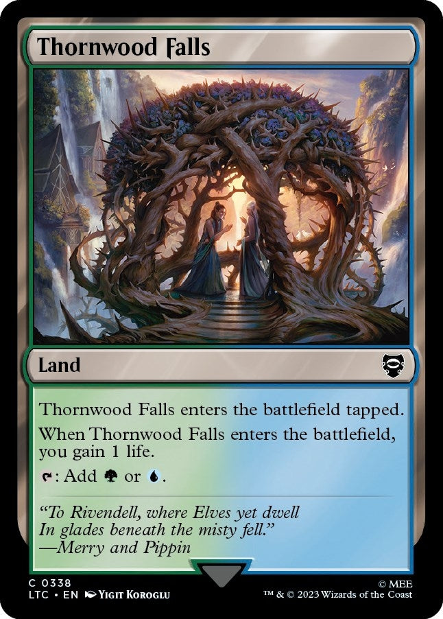 Image for Thornwood Falls (338) (LTC) - Magic: The Gathering
