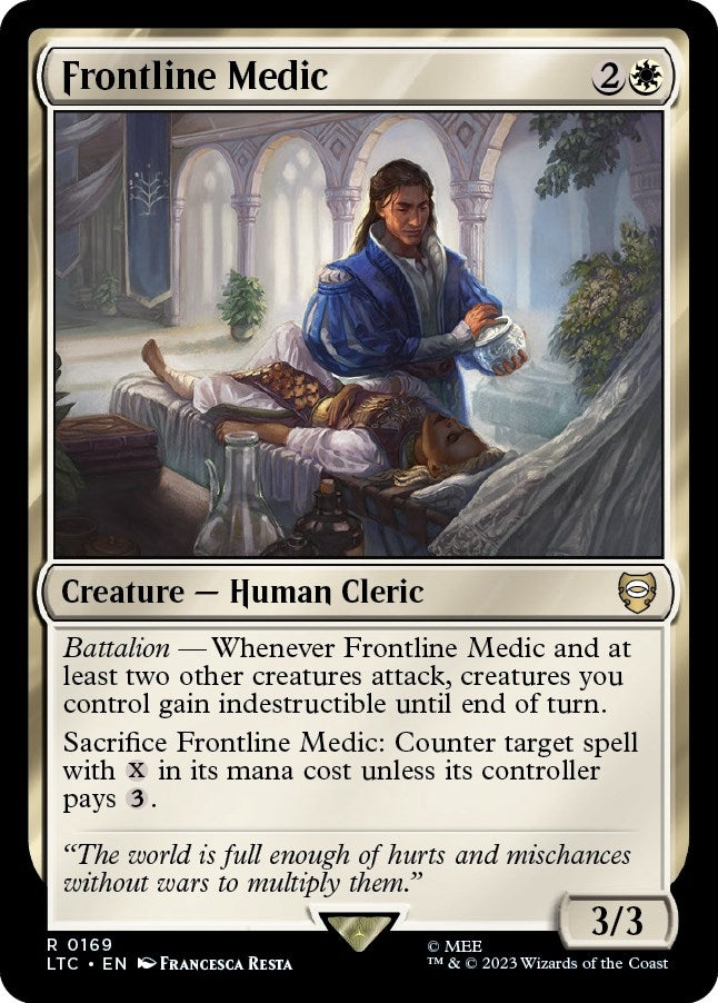 Image for Frontline Medic (169) (LTC) - Magic: The Gathering